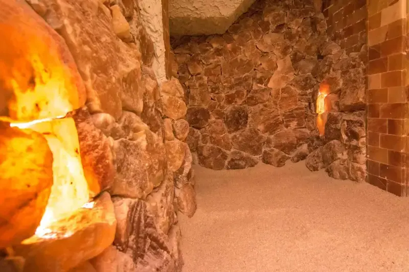 Salzgrotte Rostock Salzluft Therapie Inhalation